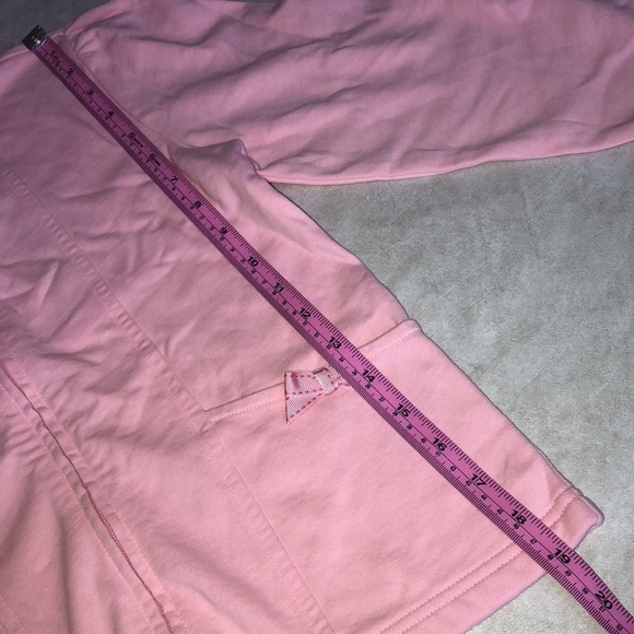 Gymboree Pink Heart Hoodie Zip Up Cotton Jacket Sweater Cotton Pants Set Size 10 - Picture 5 of 12
